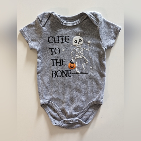 Halloween Bundle - "Cute to the Bone" - Size 0-3 - Picture 2 of 10